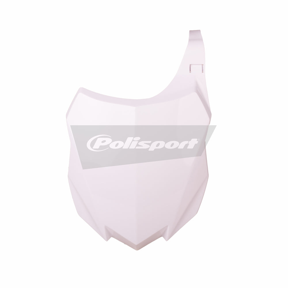 Polisport Front Number Plate For Kawasaki KX 250F OEM Color White 2013-2016